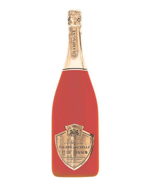 Magnum givré rosé - Champagne Philippe Dechelle