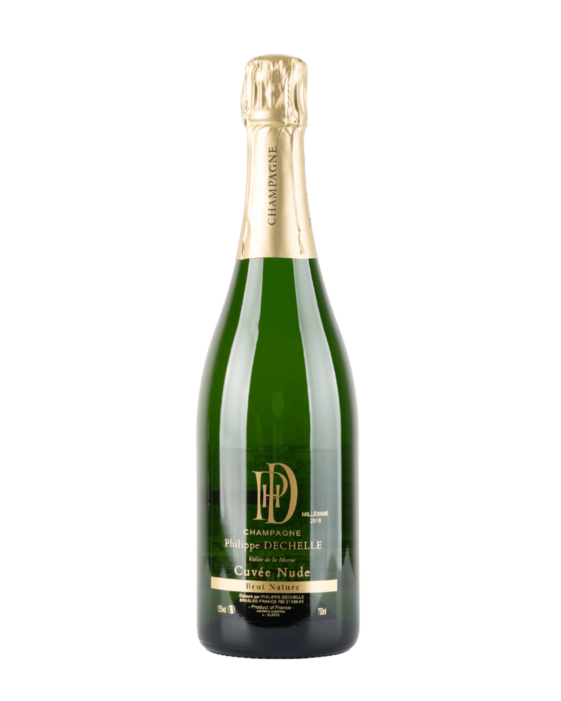 Cuvée Nude, Champagne Brut Nature, Vallée de la Marne – Champagne