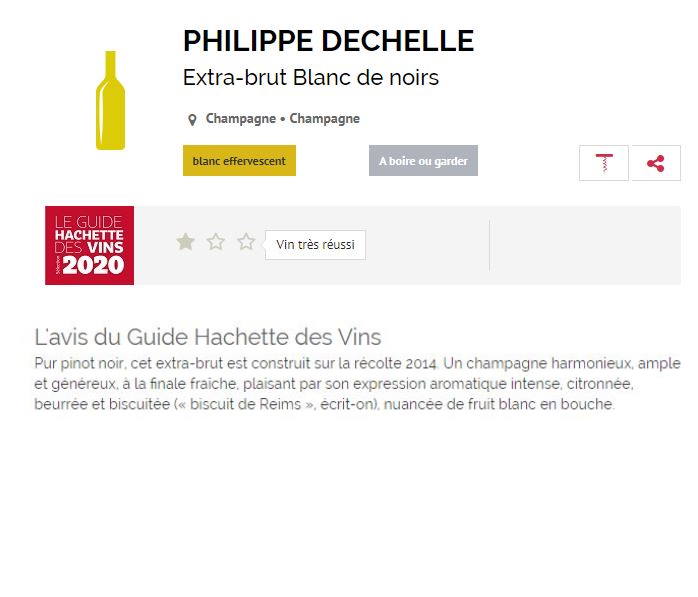 Blanc de Noirs - Champagne Dechelle